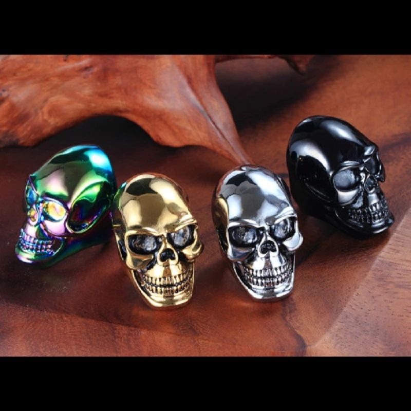 Gothic Skull Ring - Mới Thoáng Mát Áo Bé Trai
