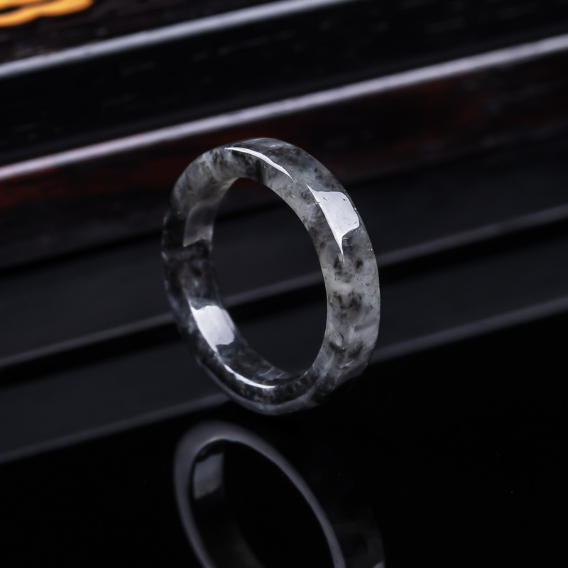 Jewelry & Watches Sp Z Oo Janów Lubelski - Natural A-grade Burmese , black jadeite