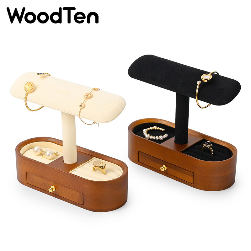 WoodTen Watch Display Stand wi - đánh giá và giá Watches Jewelry Holder
