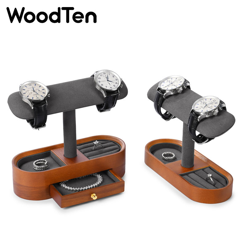 WoodTen Watch Display Stand wi - đánh giá và giá Watches Jewelry Holder