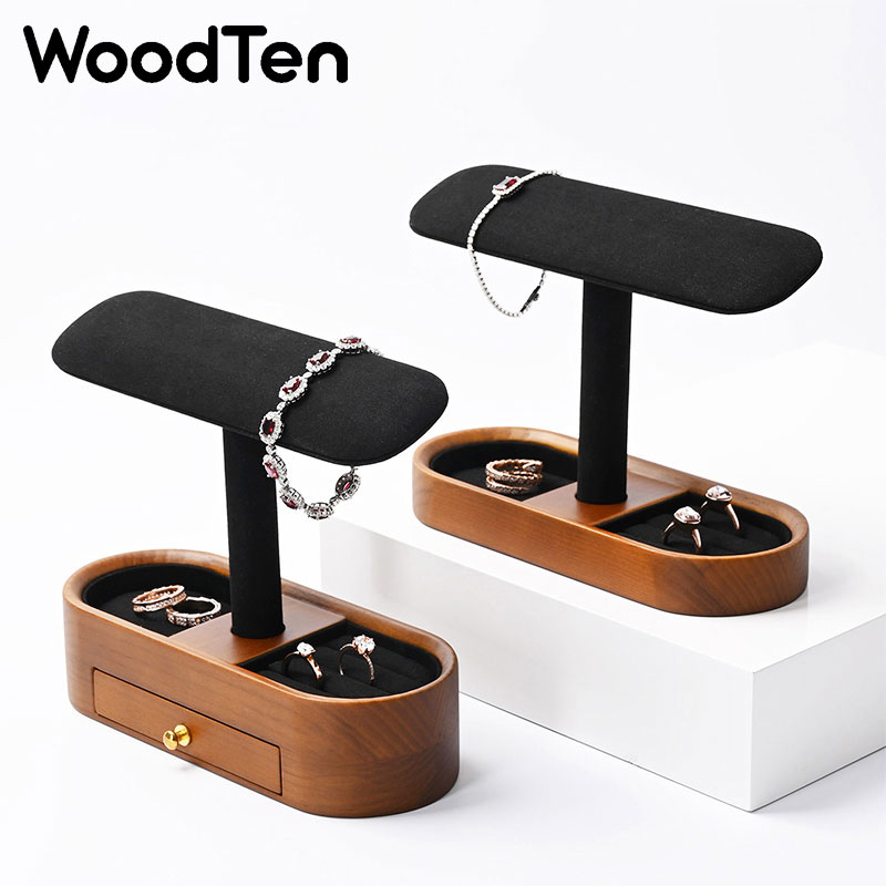 WoodTen Watch Display Stand wi - đánh giá và giá Watches Jewelry Holder