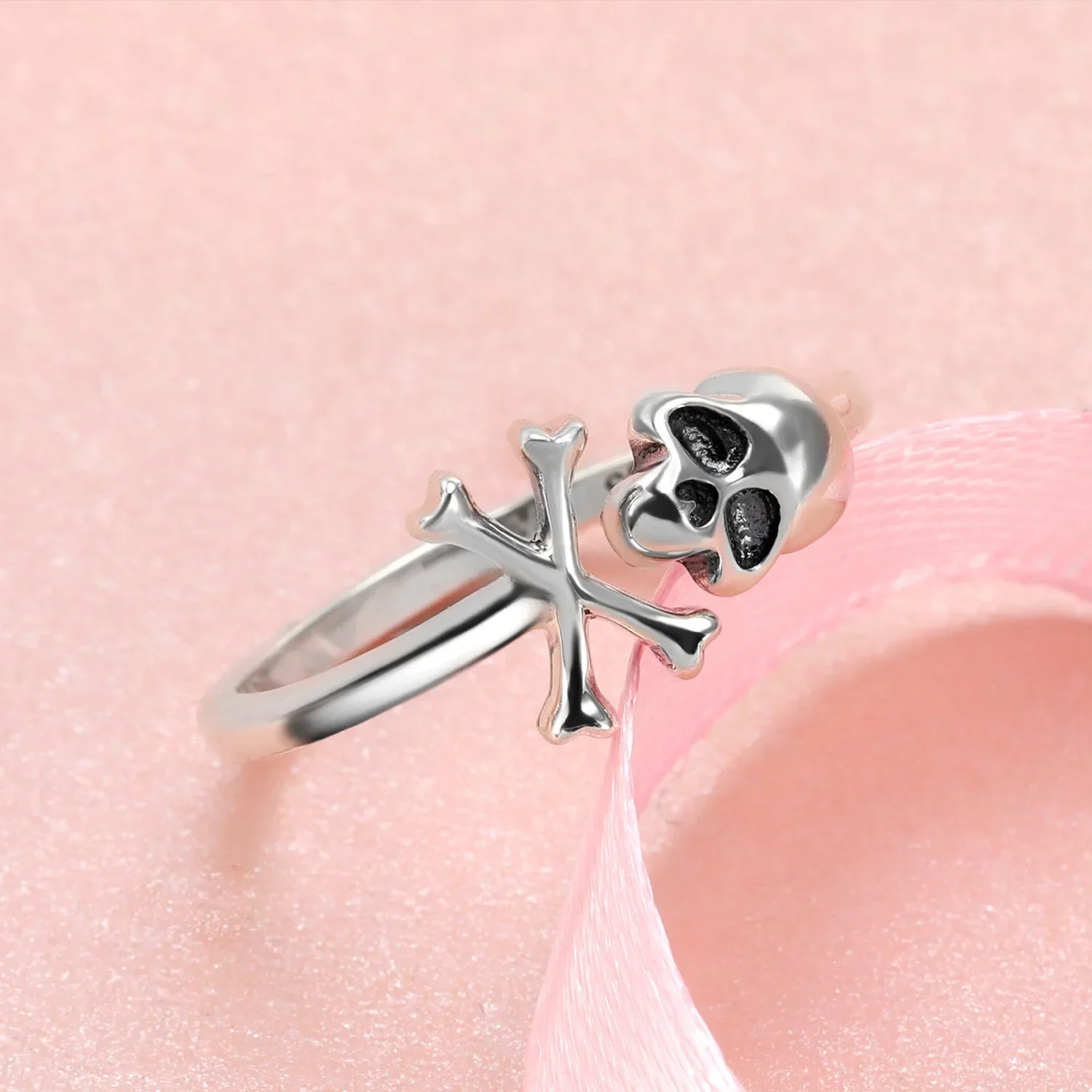 TONGZHE 925 Sterling Silver Sk - đánh giá và giá Gothic Skull Ring