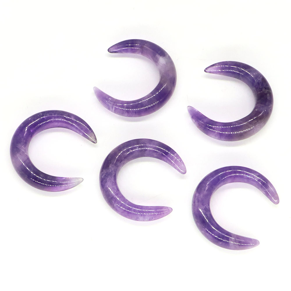 30mm Crescent Moon Shape Natur - đánh giá và giá Gemstone Bracelet Healing