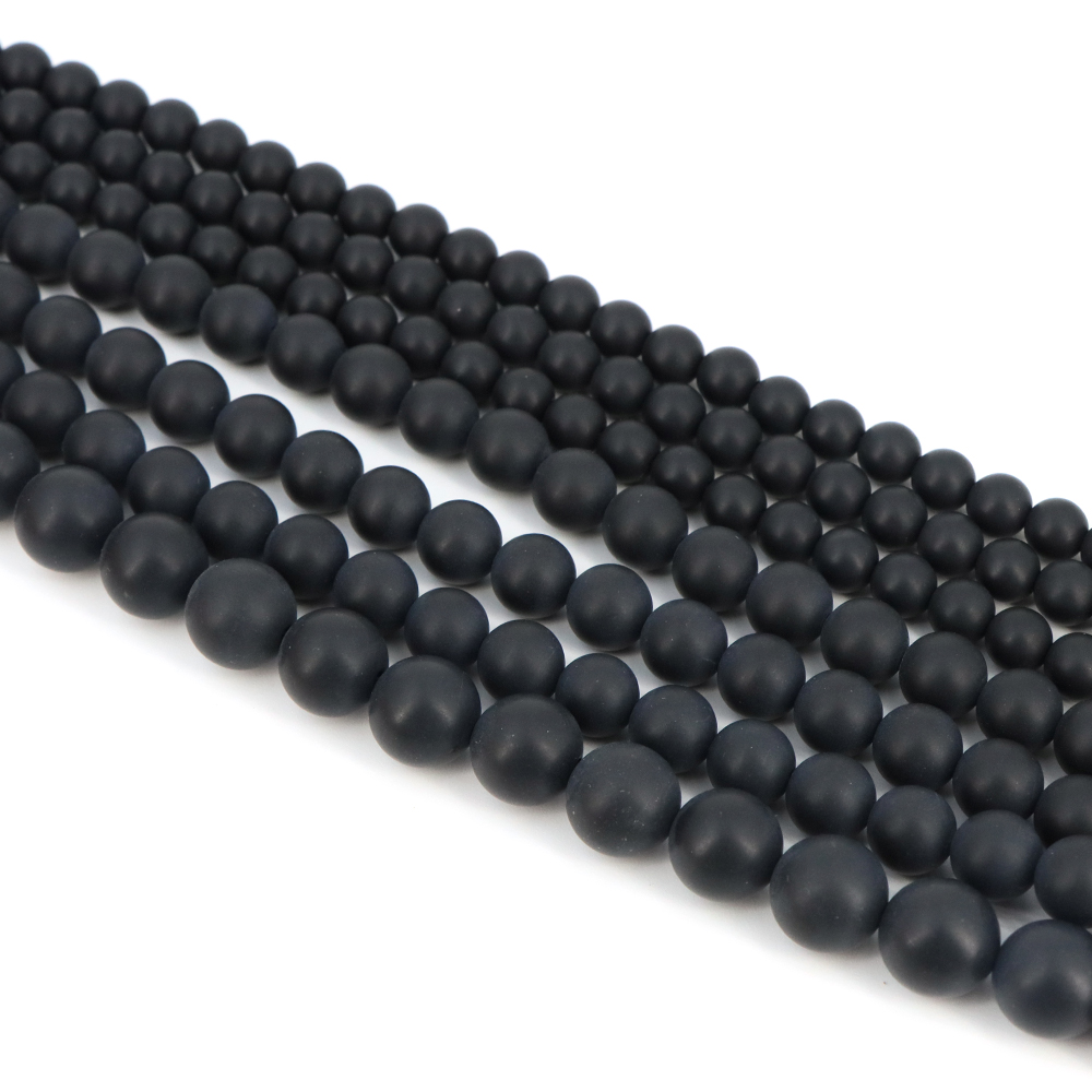 4/6/8/10mm Matte Beads Natural - đánh giá và giá Gemstone Bracelet Healing