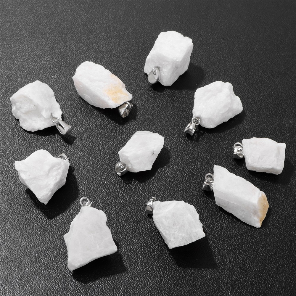 3PCS Irregular Raw Stone Penda - đánh giá và giá Gemstone Bracelet Healing