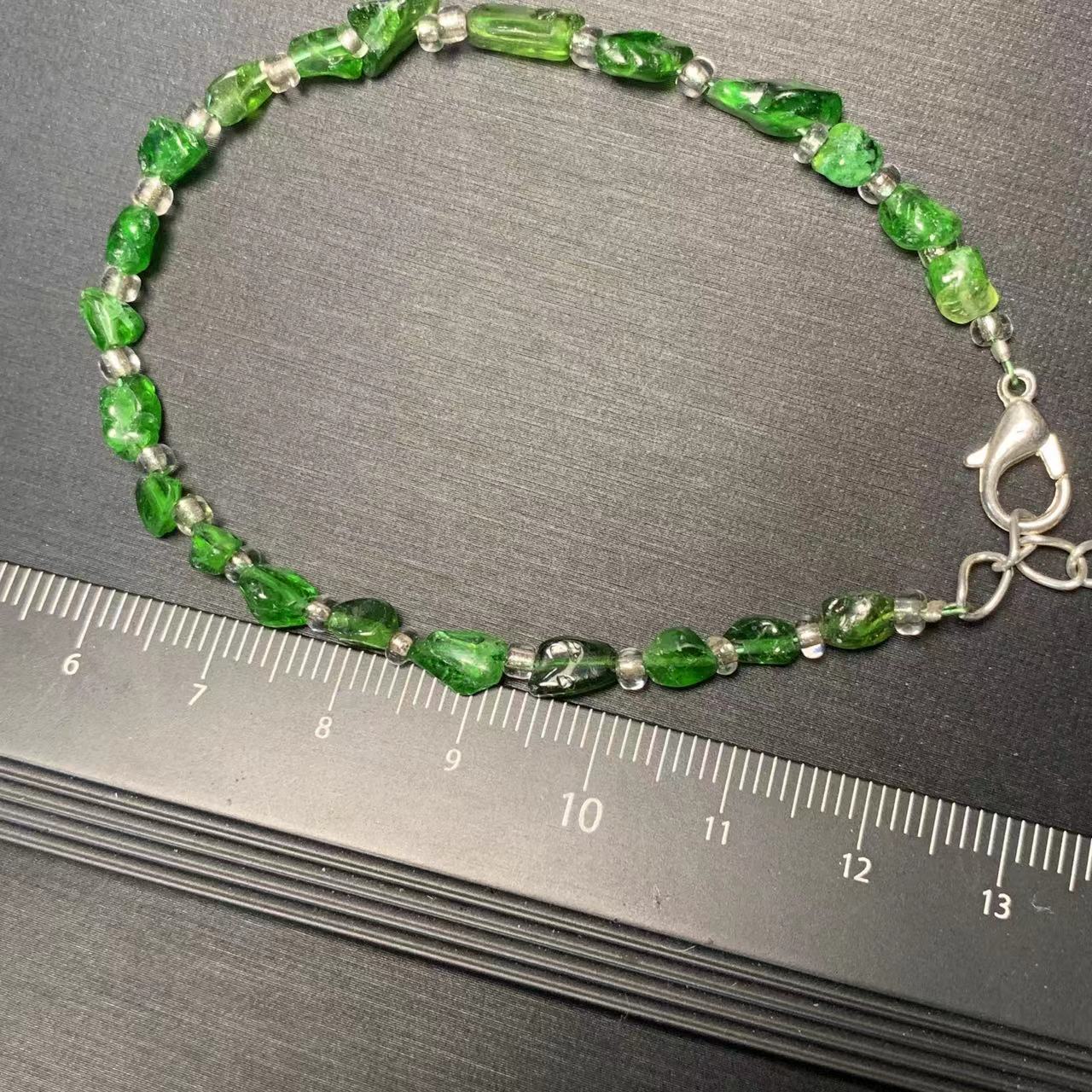 HEYYA STONE Natural Diopside B - đánh giá và giá Gemstone Bracelet Healing