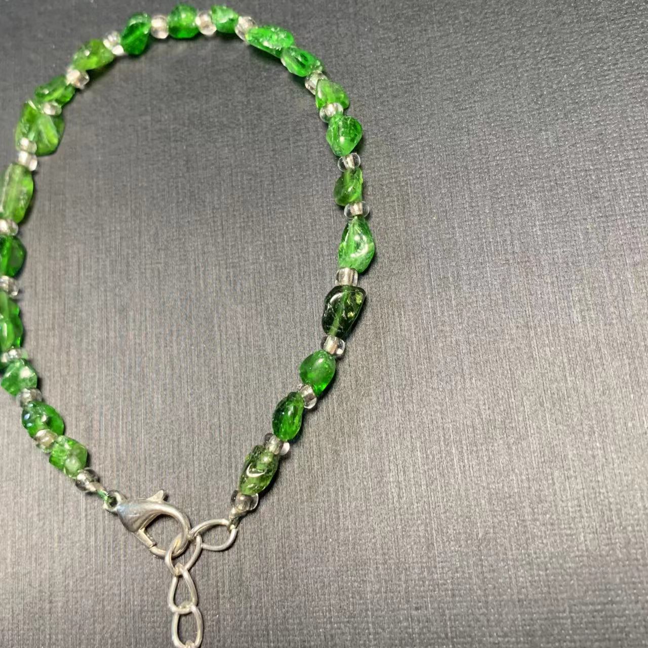 HEYYA STONE Natural Diopside B - đánh giá và giá Gemstone Bracelet Healing