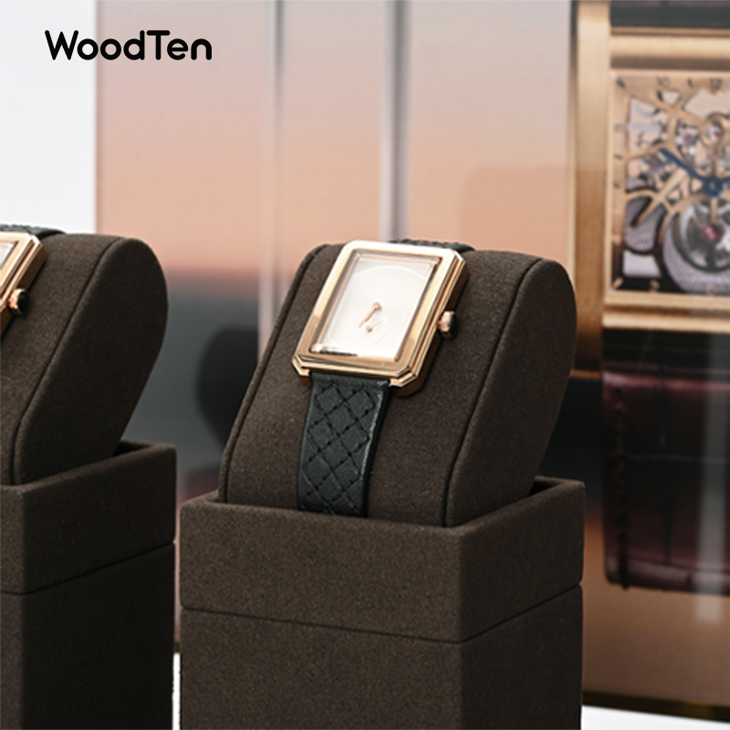 WoodTen Microfibe Watch Stand  - đánh giá và giá Watches Jewelry Holder