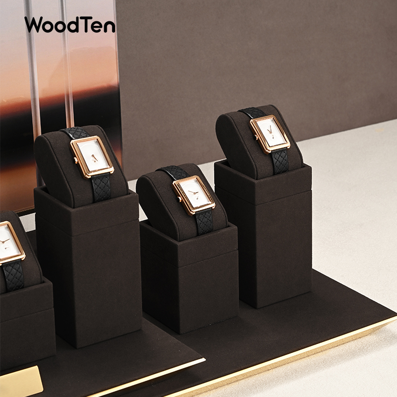 WoodTen Microfibe Watch Stand  - đánh giá và giá Watches Jewelry Holder