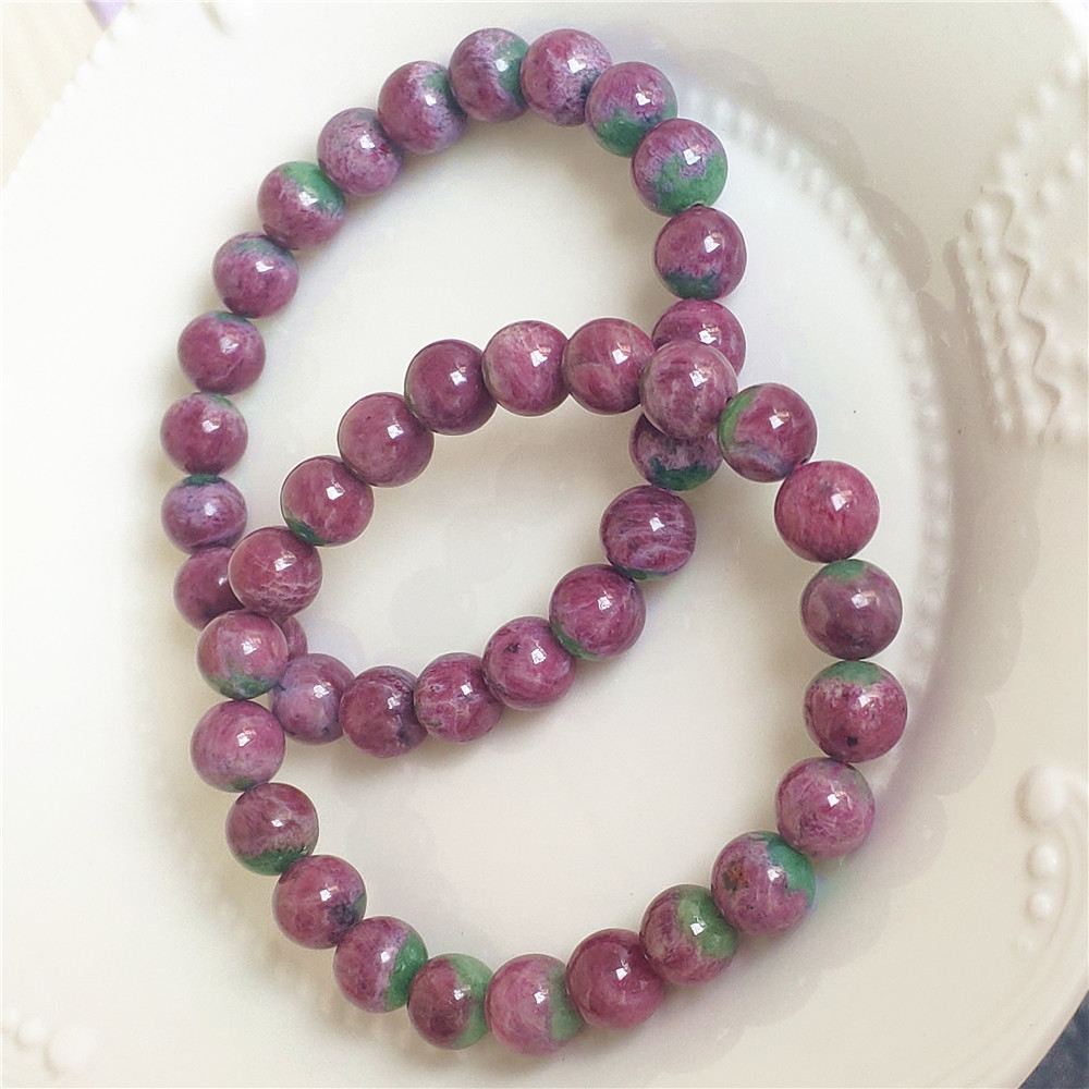 Natural Red Ruby Gemstone Brac - đánh giá và giá Gemstone Bracelet Healing