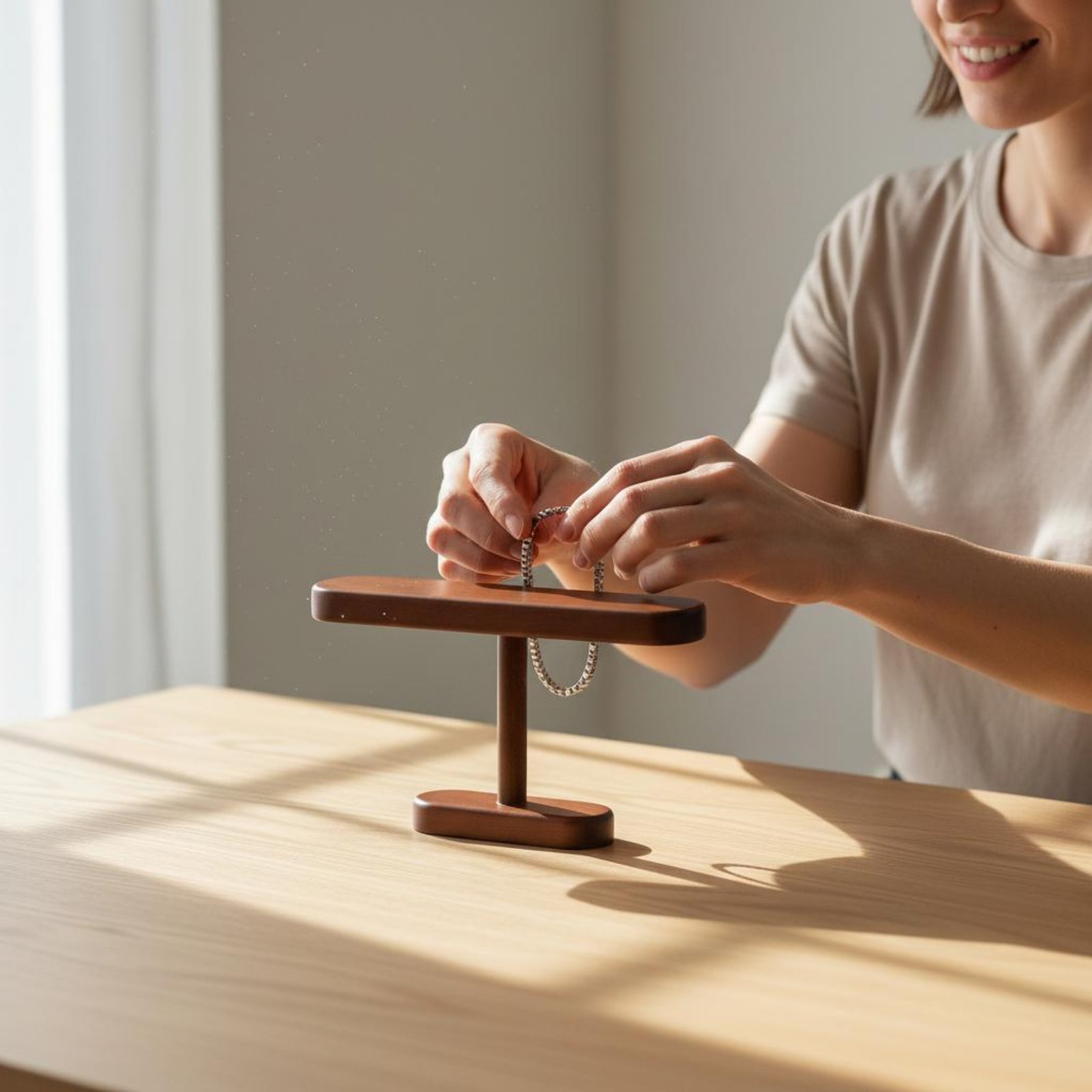 Wooden Watch Stand Multi-Funct - đánh giá và giá Watches Jewelry Holder