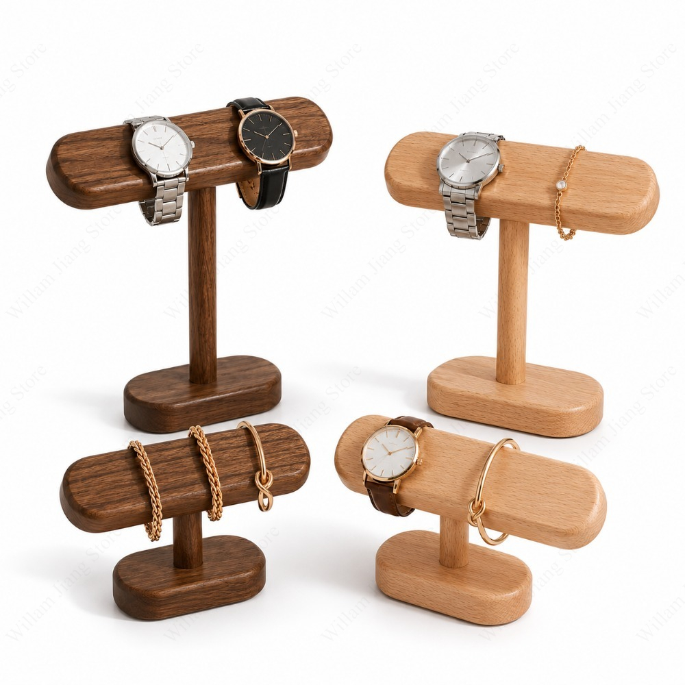 1 PC Wooden Watch Display Stan - đánh giá và giá Watches Jewelry Holder