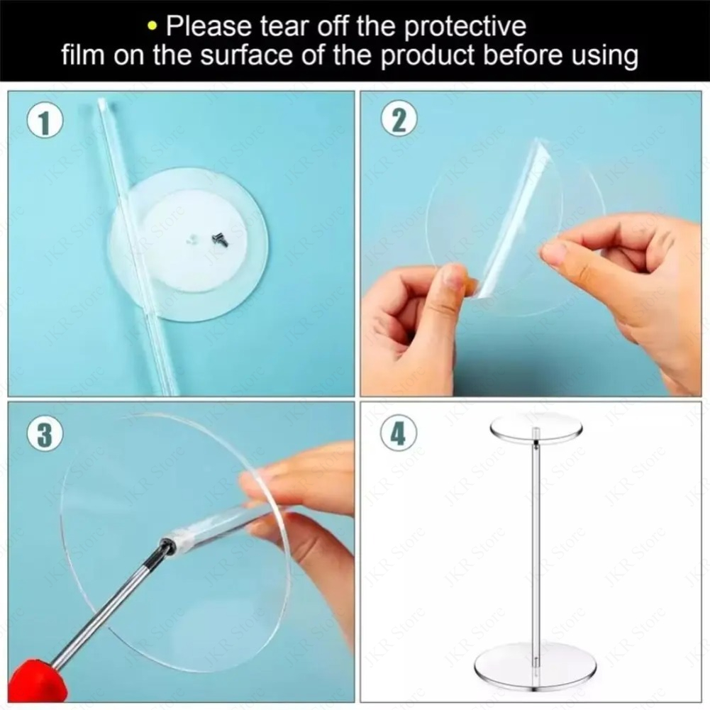 Easy to Clean Acrylic Display  - đánh giá và giá Watches Jewelry Holder