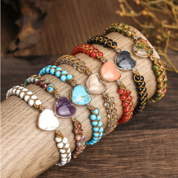 Chinese Style Lucky Blessing N - đánh giá và giá Gemstone Bracelet Healing