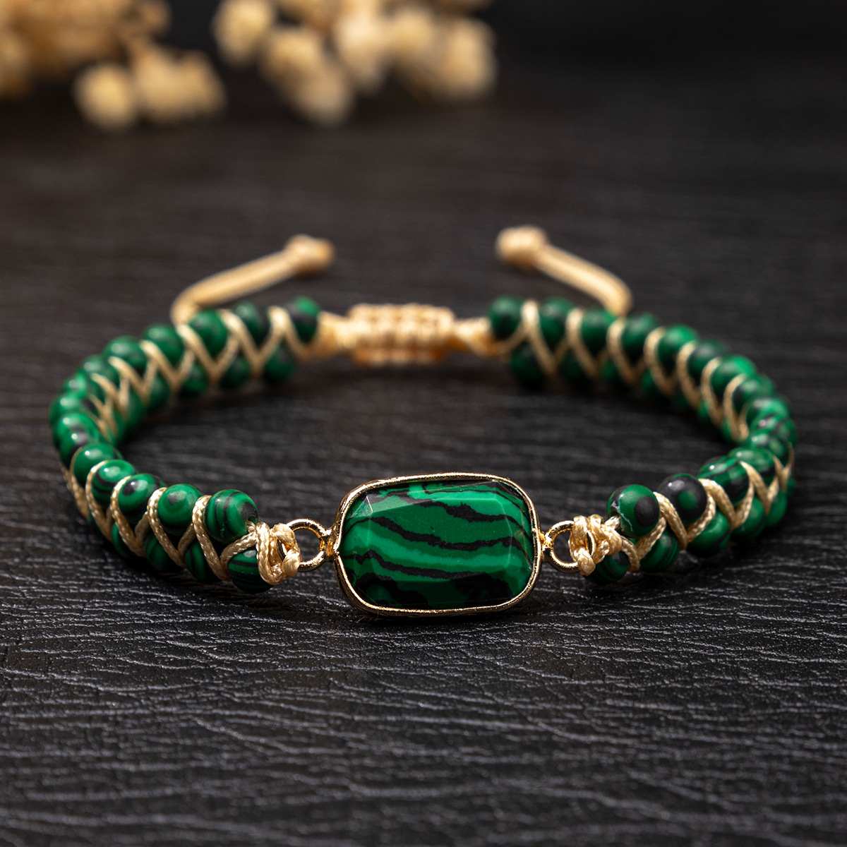 Chinese Style Lucky Blessing N - đánh giá và giá Gemstone Bracelet Healing