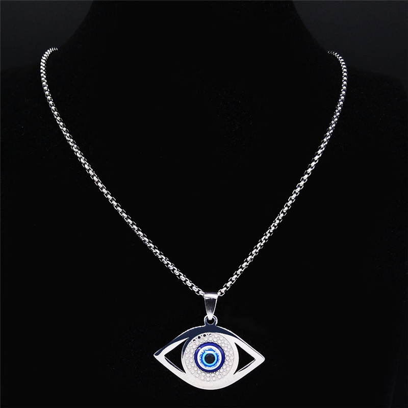 Islam Hamsa Evil Blue Eye Neck - đánh giá và giá Jewelry & Watches Sp Z Oo Janów Lubelski